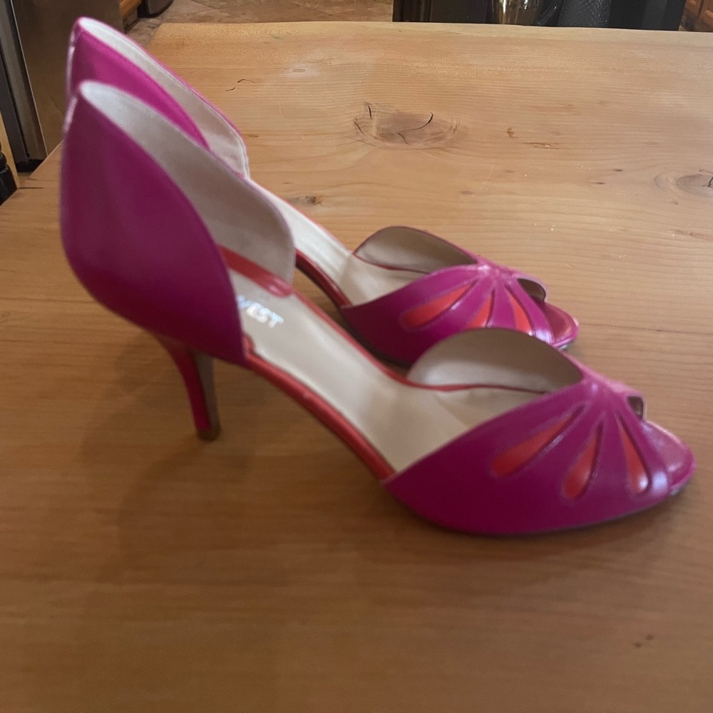 Nine west dorsay heel